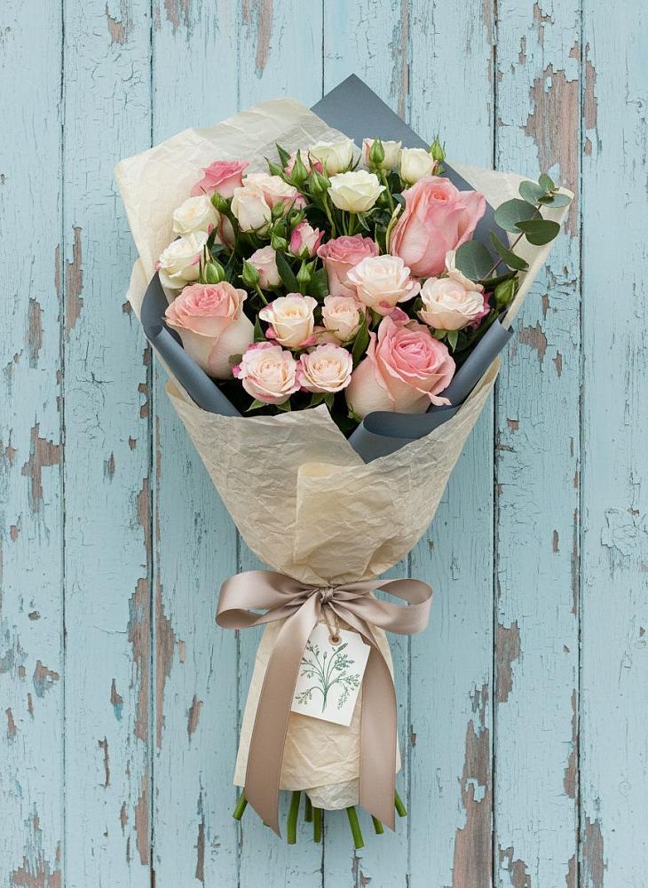 Букет цветов из: Розы в Аксёново-Зиловском