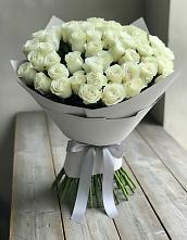 Букет 35 Белых роз в Аксёново-Зиловском