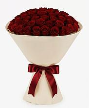Букет 101 Бордовая роза Блэк Бакарра в Аксёново-Зиловском