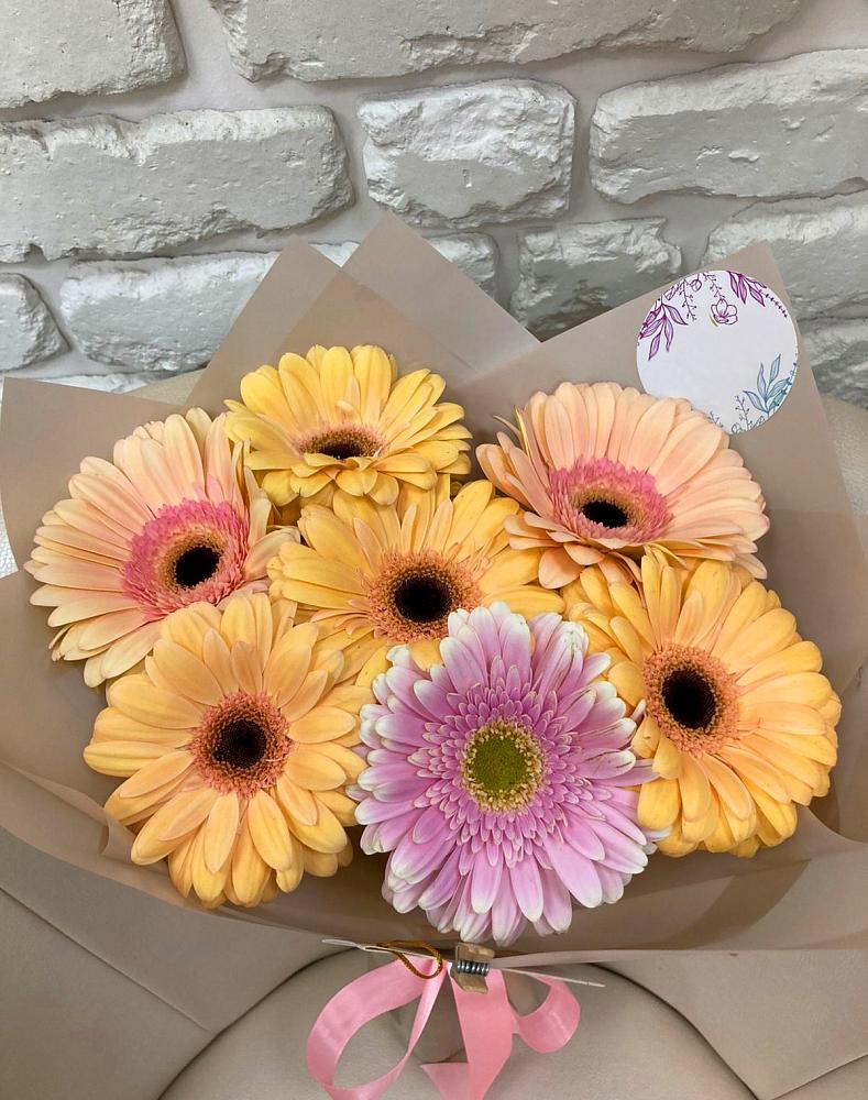Букет цветов из: Герберы в Аксёново-Зиловском