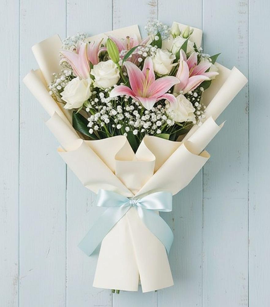 Букет цветов из: Лилии в Аксёново-Зиловском