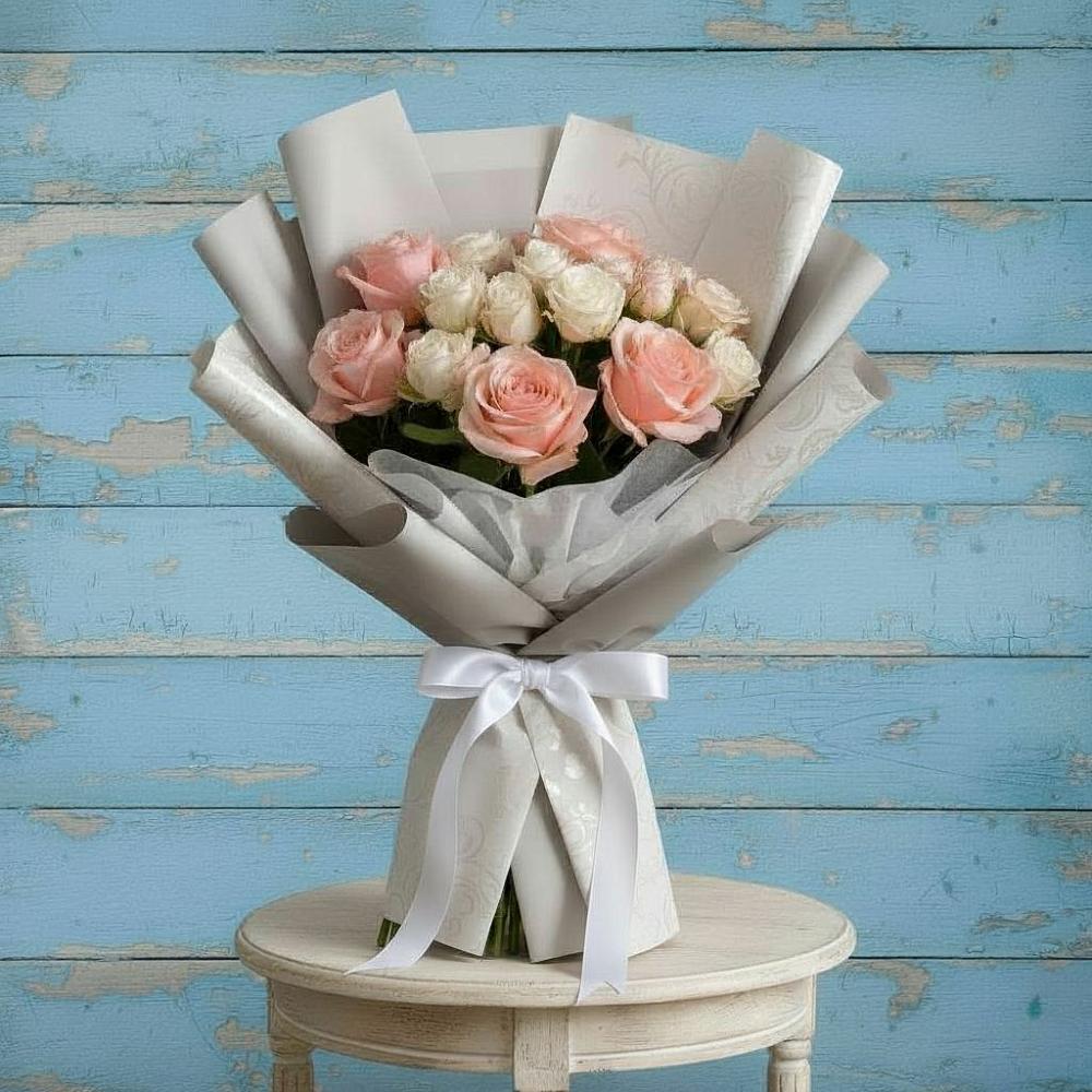 Букет цветов из: Розы в Аксёново-Зиловском