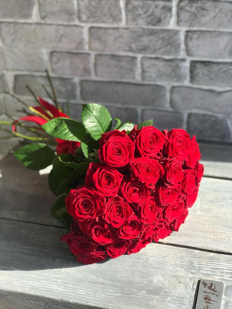 Букет Красные розы Фридом в Аксёново-Зиловском