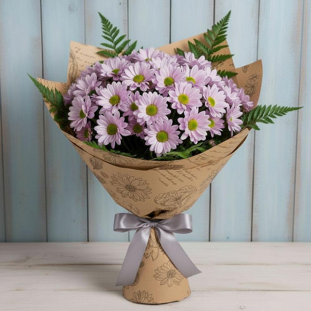 Букет цветов из: Хризантемы в Аксёново-Зиловском