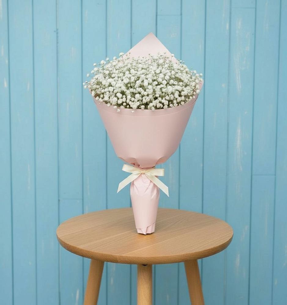 Букет цветов из: Гипсофила в Аксёново-Зиловском