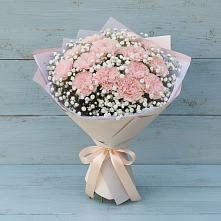 Букет цветов из:  Гвоздики в Аксёново-Зиловском