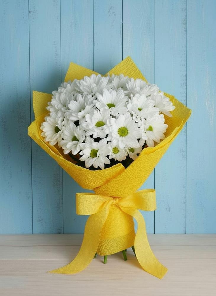Букет цветов из: Хризантемы в Аксёново-Зиловском