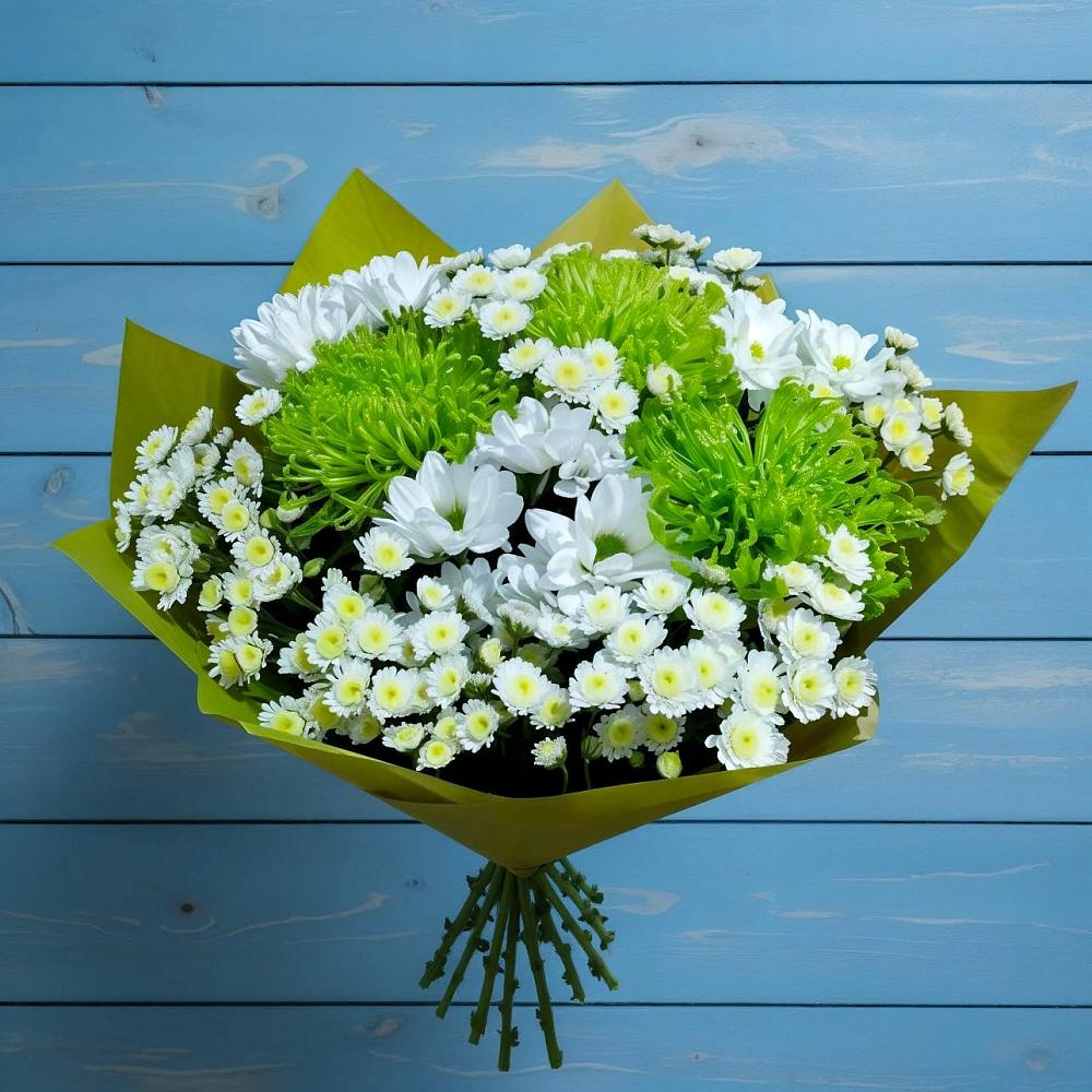 Букет цветов из: Хризантемы в Аксёново-Зиловском