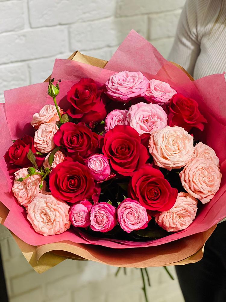 Букет цветов из: Розы в Аксёново-Зиловском