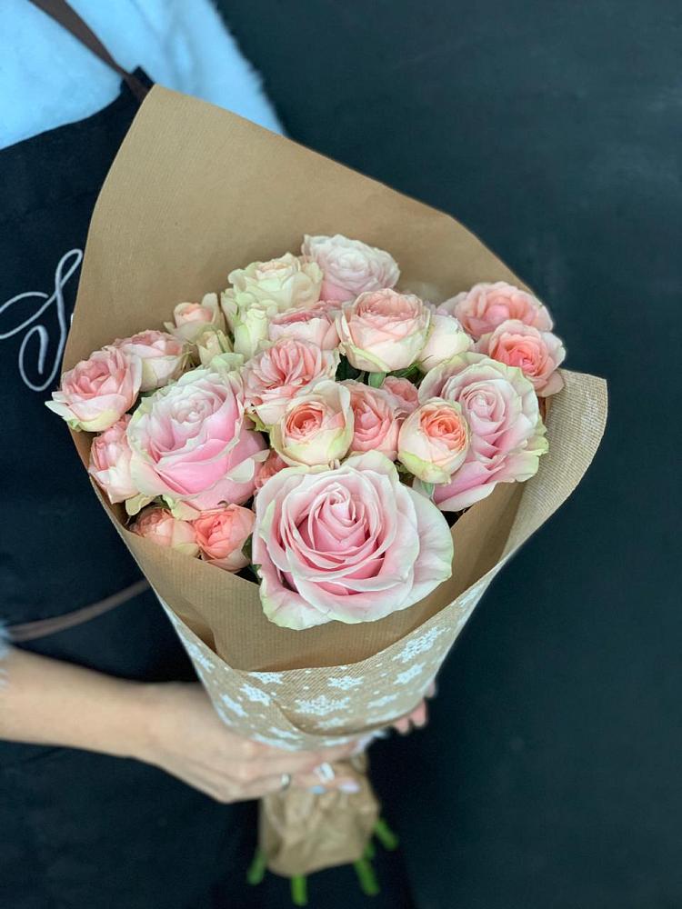 Букет цветов из: Хризантемы и Розы в Аксёново-Зиловском