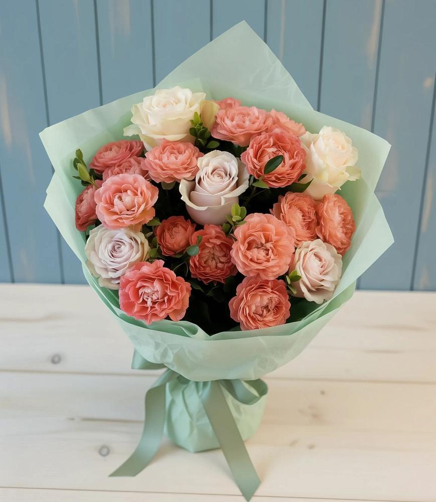 Букет цветов из: Розы в Аксёново-Зиловском