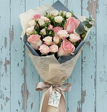 Букет цветов из:  Розы в Аксёново-Зиловском