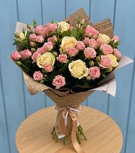 Букет цветов из:  Розы в Аксёново-Зиловском