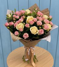Букет цветов из:  Розы в Аксёново-Зиловском