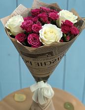 Букет цветов из:  Розы в Аксёново-Зиловском