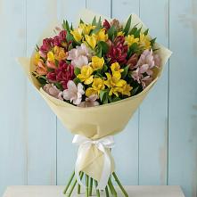 Букет цветов из:  Альстромерии #REPLACE_PRED# Аксёново-Зиловском