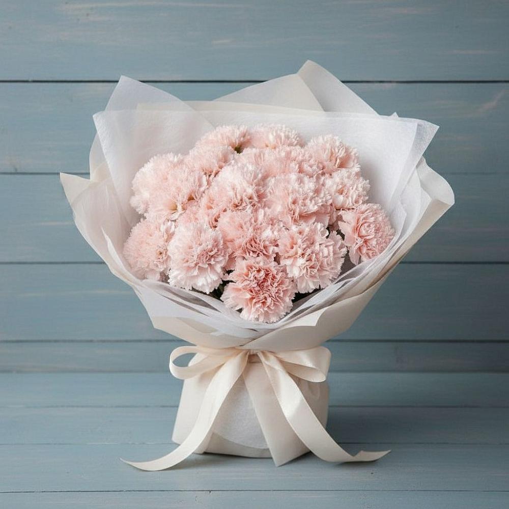 Букет цветов из: Гвоздики в Аксёново-Зиловском