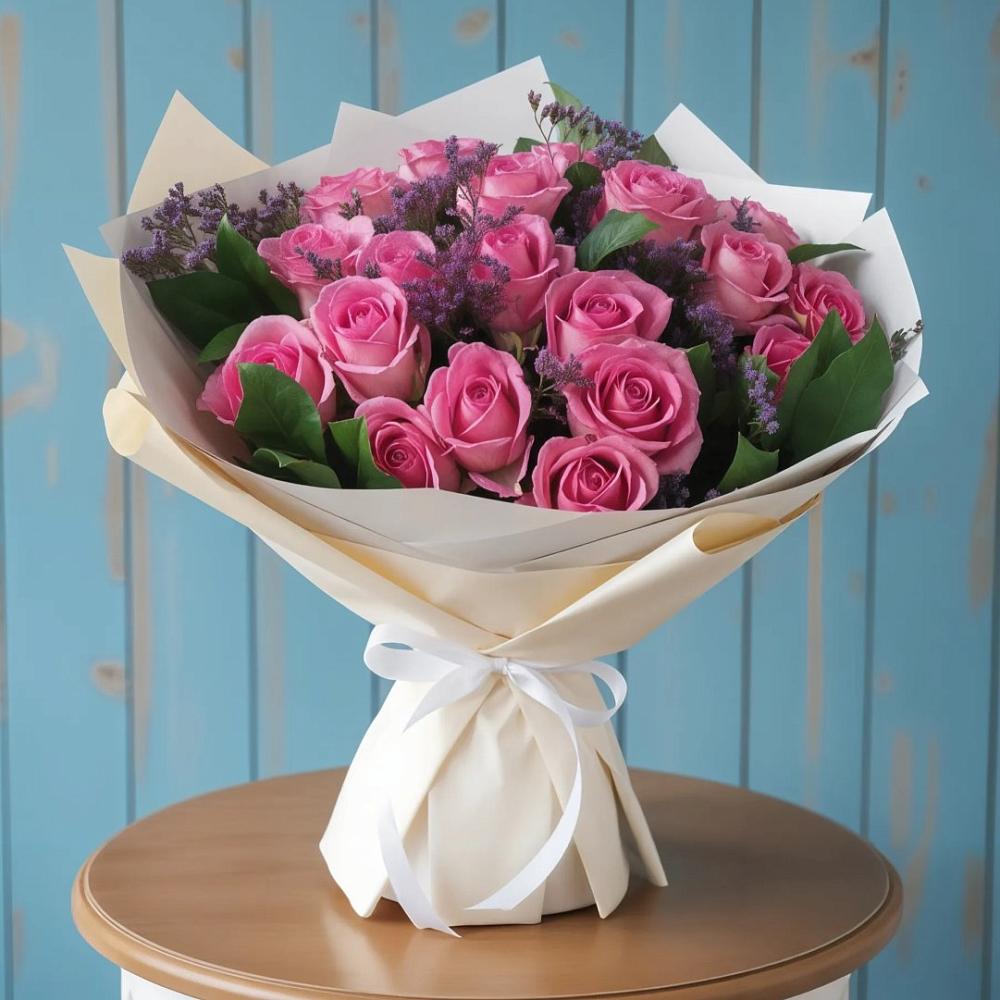 Букет цветов из: Розы в Аксёново-Зиловском