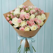 Букет цветов из:  Розы в Аксёново-Зиловском